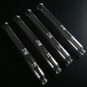 หลอดหยดแก้วเทียนจิง 2.5 มล. พร้อมหัวยางสำหรับใช้กับน้ำมันหอมระเหย - Product Image 4