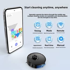 Robot Aspiradora 3 en 1, 3000PA, Navegación Inteligente LDS, Mapeo, Funciona con Alexa y Control por Voz de <span class=keywords><strong>Google</strong></span> Home - Product Image 6