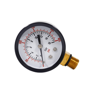 डबल-एक डिजिटल Y-40 बोर्डन ट्यूब दबाव गेज आयरन सामग्री 0-16बार/0-230psi रेंज 1 साल की वारंटी चीन मूल की ओडम/ओम - Product Image 3