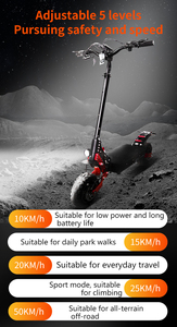 Trottinette Électrique Pliable pour Adultes 10 Pouces, Grande Vitesse 50km/h, Moteur 1000W, Double Suspension, Étanche, NFC, Démarrage Électronique Intelligent CS-782 Hot 1 - Product Image 4