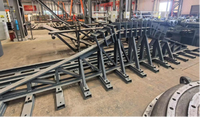 Chariot minier à déchargement latéral en acier inoxydable robuste, rail incurvé, chariot minier souterrain pour le transport de minerai, tunnels, puits, neuf