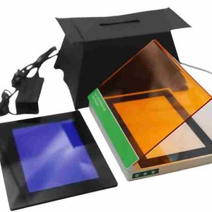 Spectromètre de transmission de lumière bleue et blanche Zhongke Yongyi DLBWT-01A pour équipement d'électrophorèse sur gel 377x270x122mm - Product Image 3