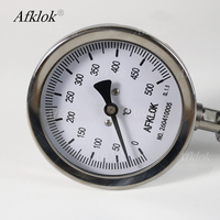 Thermomètre bimétallique universel de type axial/radial, garantie 1 an, OEM/ODM, instruments de mesure de la température, thermomètre