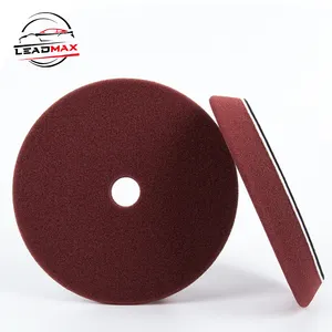 LEADMAX Car Paint Polish Products Hand Polishing Machine Detailing Foam Buffing Pads Bevel Edge Wax Automotive Buffer Polish Pad