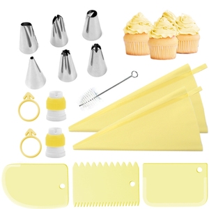 Sacchetti riutilizzabili e Set di punte per la decorazione di torte Kit di strumenti per la glassa punte per Piping - Product Image 1