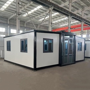 Oem phổ biến 40ft gấp mở rộng sống container nhà 2 3 phòng ngủ prefab hiện đại không thấm nước đúc sẵn nhà di động 20ft - Product Image 1