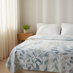 Copriletto Floreale Bouti 100% Poliestere Moderno Lavabile per Letti da 90-180 Cm - Product Image 1