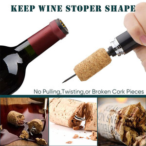 Drôle Portable Voyage Facile Liège Remover Pompe À Air Bouteille De Vin Air Pression Ouvre-vin Tire-bouchon - Product Image 6