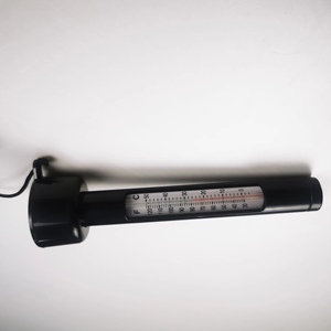 Đen nổi Nhiệt kế kỹ thuật số cho bể bơi phụ kiện nhựa với chuỗi - Product Image 5