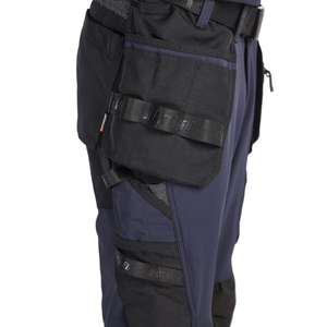 BLAKLADER - 152116458699C62 Pantalones piratas artesanos 4 vías elásticos Azul marino oscuro/Negro-PANTALÓN DE TRABAJO EAN 7330509833650 - Product Image 4