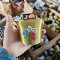 Campanacci in Metallo Personalizzati per Souvenir Svizzeri di Orlando, Campanelle a Forma di Bovino Svizzero, Campanelli a Mano in Ottone da Appendere, per Pecore, Cani, Orsi e Mucche