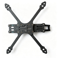 Longsky Tough 5 Inch Carbon Fiber FPV Frame with Thick Arms for Impact Resistance Lightweight High Rigidity-FPV Freestyle Racing