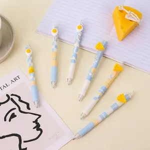 Sea Salt Cheese Automatic Pencil 0.5 High appearance level press pencils Cute students use to write exam pencils