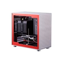 Boîtier personnalisé pour ordinateur fixe, mini pc, avec panneau avant transparent, compatible avec carte mère atx et alimentation SFX