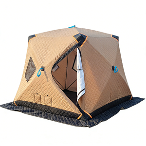 เต็นท์ตก<span class=keywords><strong>ปลา</strong></span>ฤดูหนาวแบบมืออาชีพพร้อมฉนวนกันความร้อนสำหรับการตกปลา<span class=keywords><strong>คา</strong></span><span class=keywords><strong>ร์</strong></span>พในฤดู<span class=keywords><strong>หนาว</strong></span>และตกปลาตอนกลางคืน - Product Image 1