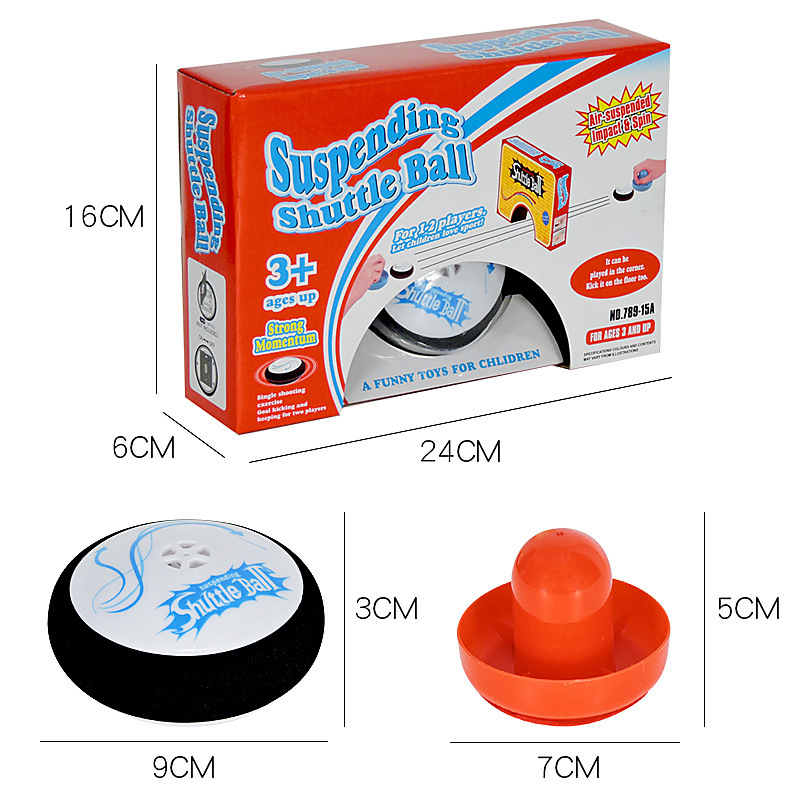 Set Air Hockey Portatile Hover Puck | Con 2 Pagaie E Disco Galleggiante | Gioco Per Bambini E Famiglia