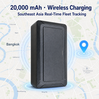 Traceur GPS 4G LTE étanche 20000 mAh avec suivi en temps réel pour moto et voiture, gestion de flotte, magnétique, avec carte SIM