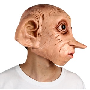 <strong>Dobby</strong> <strong>Mask</strong> House-Elf Cosplay Costume Props Halloween Fancy Dress Party Headgear Meng Stay Lifelike Dress up - Product Image 4