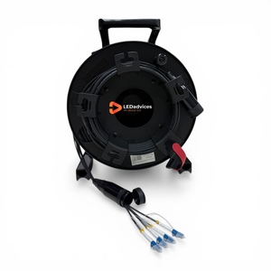 สายไฟเบอร์ออปติกแบบหุ้มเกราะ 8.0 มม. 4 คอร์ รุ่น G657.A1  พร้อมปลอกหุ้ม TPU เสริมแรงด้วยเคฟลาร์ สำหรับงานหนัก เหมาะสำหรับระบบ <span class=keywords><strong>AV</strong></span> ผนัง LED บนเวที - Product Image 4