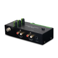 Préamplificateur Phono RCA avec Prise en Charge des Cartouches MM/MC, Réglage Tri-fréquence, Entrée/Sortie XLR à Cinq Broches, Amplificateurs Multifonctions Micro/Ligne
