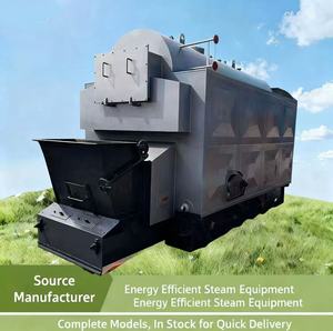 Chaudière à eau chaude horizontale à grande capacité, à combustible combustible, pour usage industriel, à circulation naturelle, haute efficacité, économe en énergie, avec surveillance à distance - Product Image 6