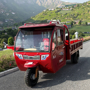 Triciclo MANOT de 2000W, Vehículo de Cinco Ruedas, Amortiguador de 530mm, Carrocería Cerrada, Capacidad de Carga de 2000 kg, Autonomía de 50-70 km - Product Image 2