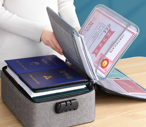 Sac Organisateur Anti-Vol Multi-Couches Tendance 2026 Grande Capacité avec Verrouillage par Mot de Passe pour Documents - Product Image 2