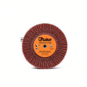 Ttake Abrasive Flap <b>Wheel</b> 60x30 Mm 240 Grit 6 Mm Shaft For <b>Grinding</b> - Product Image 2