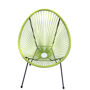 Chaise de jardin en rotin PE pour l'intérieur et l'extérieur, chaise de patio, chaise de salle à manger, chaise d'hôtel, cadre en aluminium, portable, pliable, moderne, luxueuse, <span class=keywords><strong>Acapulco</strong></span> - Product Image 4