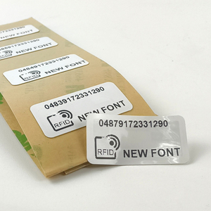 Nhãn <span class=keywords><strong>tag</strong></span> <span class=keywords><strong>RFID</strong></span> HF dán Thẻ 13.56 MHz tùy chỉnh kim loại nhãn điện tử kệ không thấm nước cho điện thoại chống với logo NFC sticker - Product Image 1