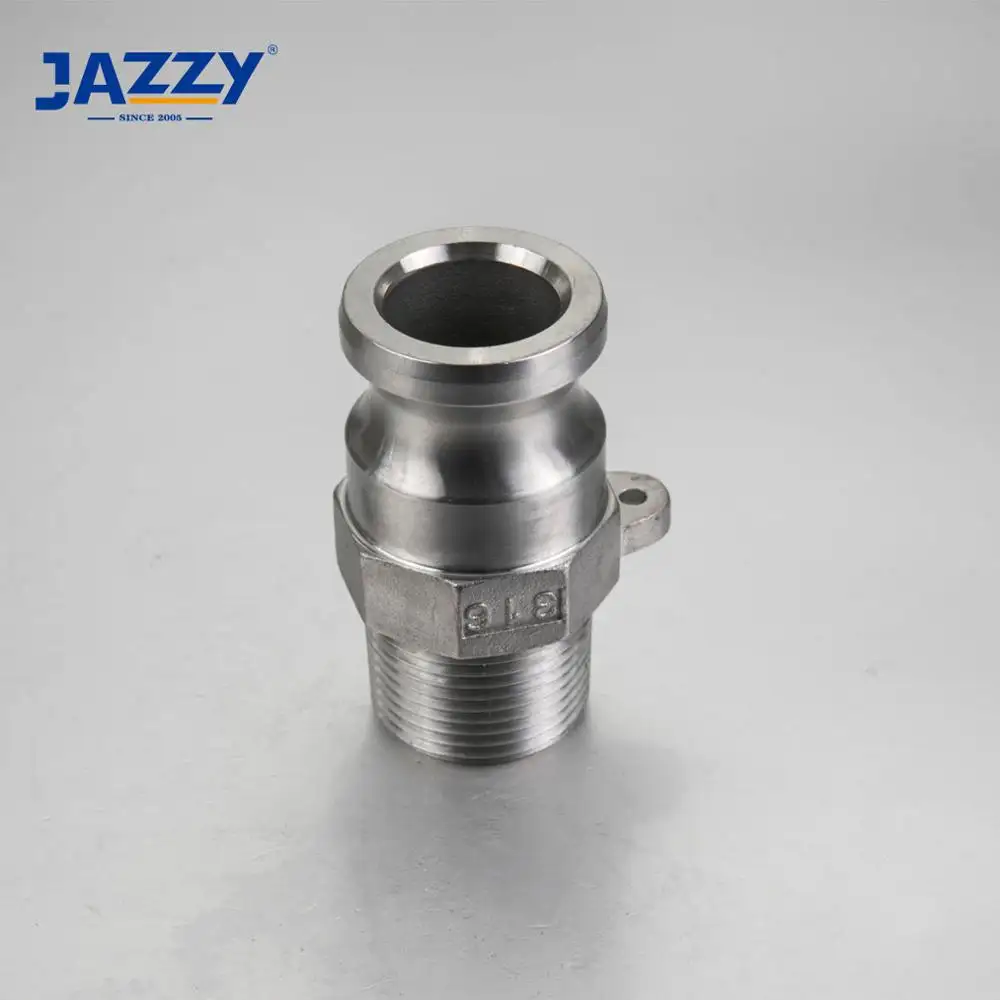 Jazzy Phổ Biến Thép Không Gỉ 304/316 Loại F SS CamLock Khớp Nối Nhanh Kết Nối Khớp Nối