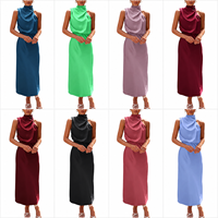 Robes d'été mi-longues respirantes 2026 – Modèles assortis aléatoires – Vêtements décontractés pour femmes – Commande groupée – Livraison en gros – Jupe longue