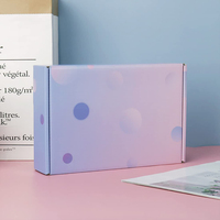 Dernière vente chaude personnalisé propre logo impression conception sous-vêtements avion boîte en papier ondulé vêtements vêtements boîte d'emballage