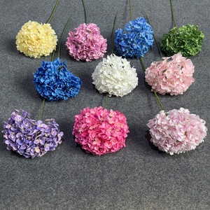 Anna - Ramo de Flores Artificiales de Hortensia 3D, Decoración para Bodas, Adorno para Sala de Estar, Flor de Plástico Moldeada por Inyección - Product Image 2