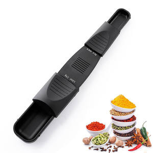 Kingwise cuisine cuisson prix cuillère à mesurer en plastique tasse à mesurer PP cuillère à échelle réglable double face cuillère à mesurer numérique - Product Image 5