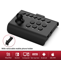 Mini console de jeu arcade Y01, joystick compatible Android/iOS// sans fil pour manette de jeu pour jeux de combat