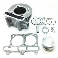 Accesorios para Motocicletas, Kit de Cilindro para Motocicleta, Apto para Italika DS150, WS150, GS150, Diámetro del Cilindro 57.4mm, Pistón