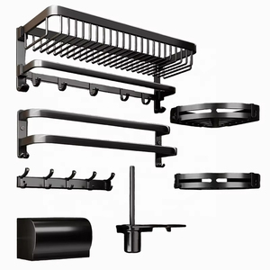 Set di accessori per bagno moderno e parti e accessori Set 6 pezzi altre parti accessori per bagno Set di accessori per bagno - Product Image 1