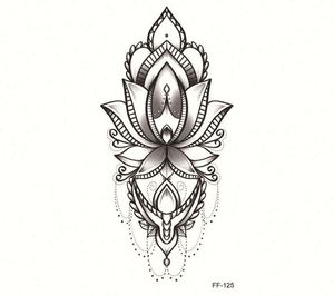 Tinta de Tatuaje Temporal Impermeable para Hombres y Mujeres, Pegatinas Realistas para Arte Corporal, Cubren Cicatrices, Diseños de Alas, Larga Duración, Sin Brillo - Product Image 2