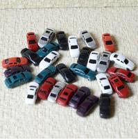 Divertidos Coches en Miniatura de Metal Fundido a Escala 1/220, Kits de Modelos de Coches