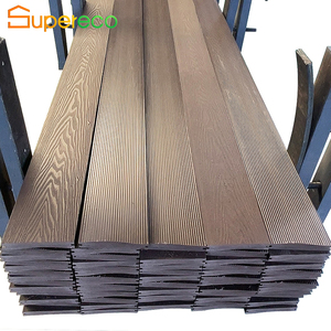 Teak Pvc legno <span class=keywords><strong>piscina</strong></span> all'aperto Wpc tavole di Decking composito esterno piastrelle ponte ad incastro pavimento all'aperto - Product Image 2