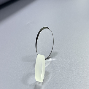 CaF2อินฟราเรดออปติคอลขอบสีดำ znse zns Ge MgF2และ Si แก้ว meniscus เลนส์นูนสำหรับระบบ IR - Product Image 2
