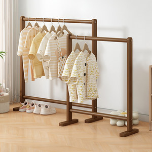 Porte-vêtements pour enfants, organisateur de garde-robe pour enfants, support à hauteur réglable pour chambre d'enfant, chambre à coucher, salon - Product Image 1
