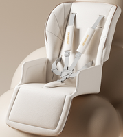 Chaise haute multifonctionnelle pliable pour bébé, réglable en hauteur, avec musique