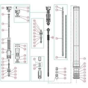 Beta RR 350 20-21 forcella pezzi di ricambio sospensioni moto O-Ring estensione di regolazione 80 categoria di prodotto - Product Image 1