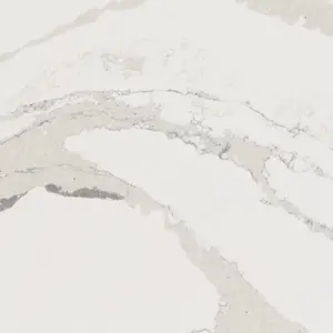 Weiß quarz-arbeitsplatten grauen adern Künstliche Steinplatte Quarz