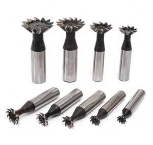 65 <strong>Degree</strong> <strong>Dovetail</strong> <strong>End</strong> <strong>Mill</strong> HSS Double Flute <strong>Dovetail</strong> Cutter Metal Processing Milling Cutter Industrial Tool Factory - Product Image 1