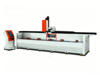 Machine de perçage et de fraisage CNC à grande vitesse pour trous de charnières en aluminium, avec broche et moteur de 12 kW