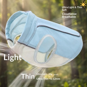 Chaleco de Verano para Mascotas, Personalizable OEM, Protección <span class=keywords><strong>Solar</strong></span>, Delgado, Transpirable y Ligero, para Perros Pequeños - Product Image 2