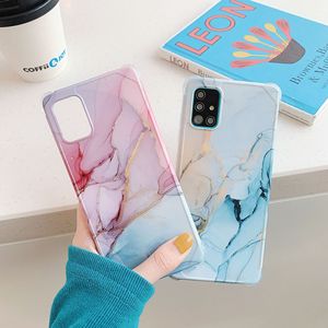 Ốp Điện Thoại Chống Sốc S21 <span class=keywords><strong>Note</strong></span> 20 Ultra S20 Plus, Ốp Điện Thoại Đá Cẩm Thạch Cho Nữ <span class=keywords><strong>Galaxy</strong></span> A51, Chất Liệu Gel Cao Su TPU Mềm, Bóng, Mỏng, Chống Sốc - Product Image 2